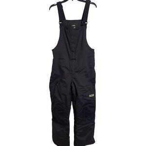 Ski-Doo BRP RPM Mens L Snowmobile Overalls Bibs Black Adjustable Elastic Waist R
